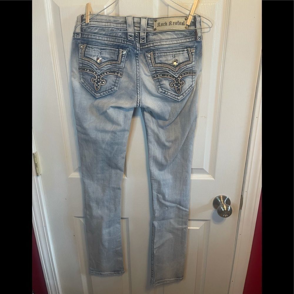 Rock revival Raven J2 straight jeans sz 27